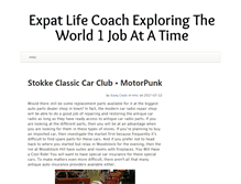 Tablet Screenshot of expatlifecoach.com